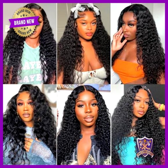 12A Deep Wave Human Hair Extensions 18-24 Inch Brazilian Virgin Bundles main image 6